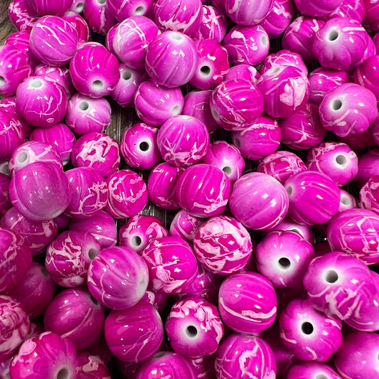 H13-Beautiful Purple Red DIY Beads